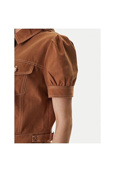 Guess Geacă de blugi pentru femei W6GL08W1804 Maro