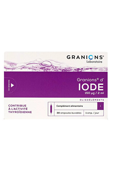 Granions Sirop de iod, 30 x 2 ml