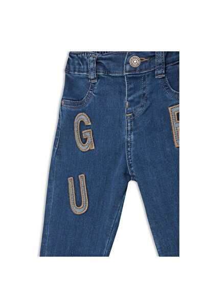 Guess Blugi băieți N5YA04D4CA0 Albastru