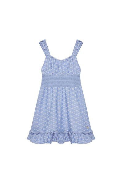 Guess Rochie de zi cu zi pentru fete J5GK17WH7K0 Albastru