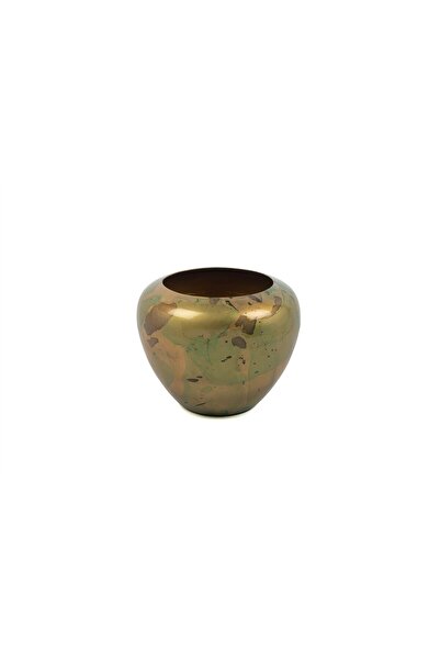 Mikasa Moor Gold Metal Saksı 30x23cm