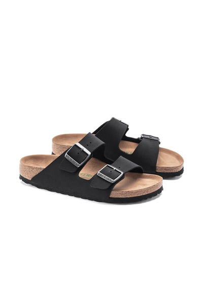 Birkenstock Arizona Bf Earthy Vegan Unisex Slippers 1019057-20026 Gray