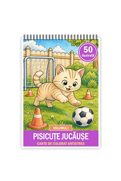 Legendary Gifts Carte de colorat, 40 de ilustrații Demonic Kitties - Volumul I