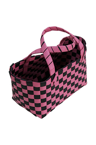 ARMES EV CONCEPT Handmade Knitted Basket Bag - Casual and Beach Bag - Small Size