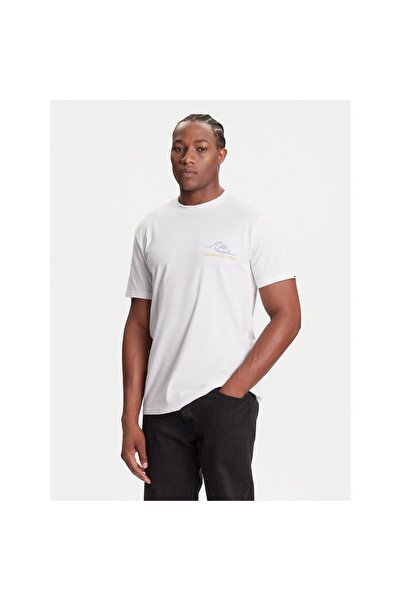 Quiksilver Ανδρικό T-shirt EQYZT08175-WBB0 Λευκό