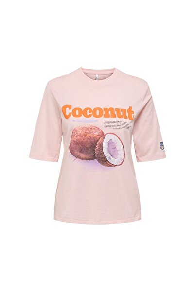 ONLY Γυναικείο T-shirt 15351369 Ροζ