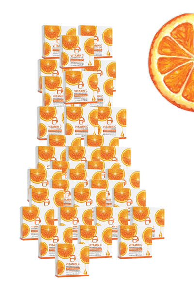 PYRON 34 Pieces Vitamin C Brightening And Anti-Aging Whitening Soap Orange 10...