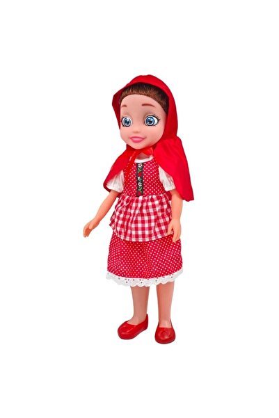 FELİTE Laura Büyük Boy Kırmızı Başlıklı Kız Bebek Oyuncak ( SESLİ ) ( CE ONAYLI )