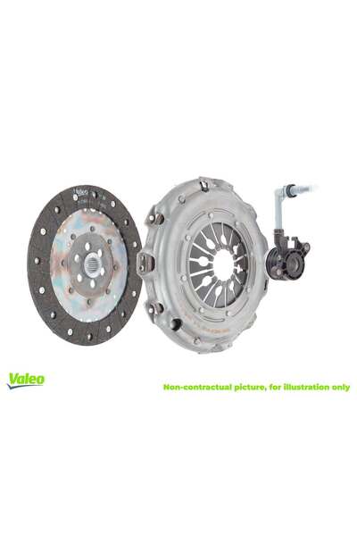 VALEO Kit Ambreiaj (201mm) Daihatsu Charade Viii Subaru Trezia Toyota Auris C...
