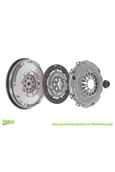 VALEO Kit Ambreiaj cu Volanta cu Masa Dubla si Rulment Hidraulic (235mm) Ds D...