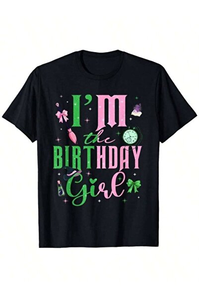 4CR Im The Pink Green Graphic T-Shirt Adults | 100%, Comfortable Breathable C...