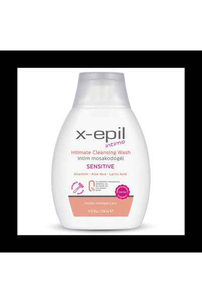 X-Epil Gel de igienă intimă pentru piele sensibilă, cu alantoină, Aloe Vera ș...