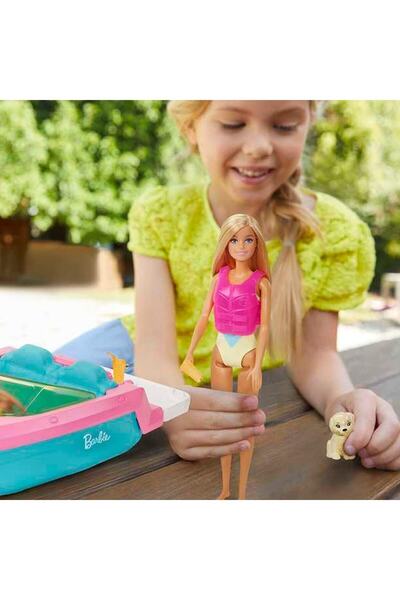 Barbie And Boat Play Set Grg30