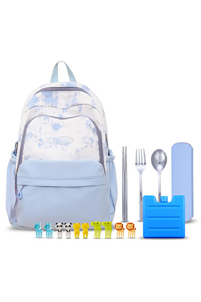 STAR BABiES Set Of 5 Combo Premium School Backpack,Reusable Ice Pack, Travel ...