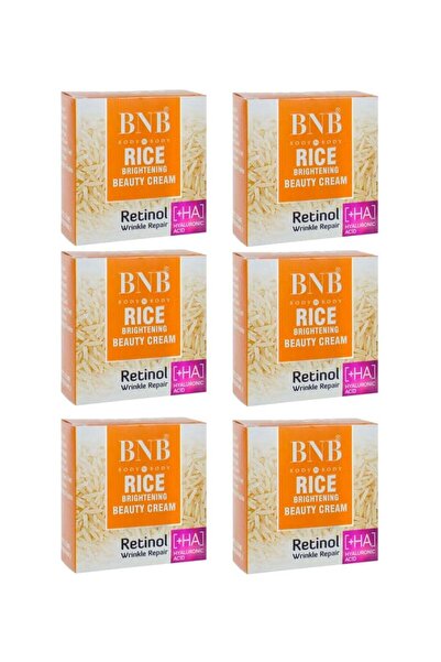 BNB Rice Brightening Beauty Cream Retinol Wrinkle Repair - 6x20g