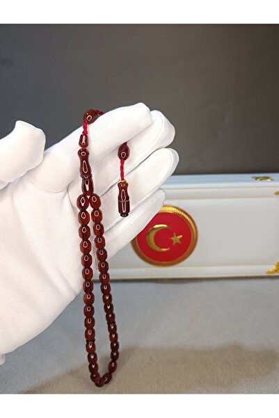 HALİL KOÇAK Sikma Amber Tasbih with Systemic Tasbih System, Handcrafted by Ar...