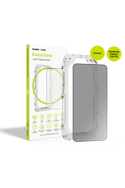 Mobile Origin EasyGlass Προστατευτικό Οθόνης από Σκληρυμένο Γυαλί Ιδιωτικότητ...