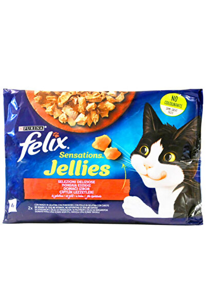 Felix SENSATIONS ΓΑΤΟΤΡΟΦΗ (4x85gr.) - (ΠΟΙΚΙΛΙΑ ΚΡΕΑΤΙΚΩΝ)