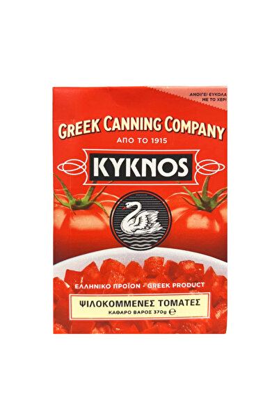 Kyknos ΚΥΚΝΟΣ ΤΟΜΑΤΕΣ ΨΙΛΟΚΟΜΜΕΝΕΣ 370gr.