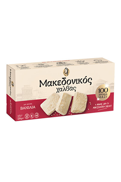 CHAITOGLOU ΜΑΚΕΔΟΝΙΚΟΣ ΧΑΛΒΑΣ 400gr. - (ΒΑΝΙΛΙΑ)