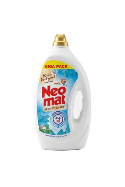 Dixan NEOMAT ΥΓΡΟ GEL 85μεζ. - (3,825lit) (FEEL GOOD BLUE LOTUS)