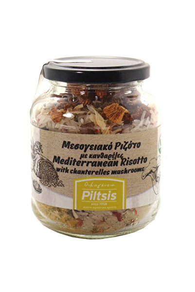 OEM PILTSIS ΜΕΣΟΓΕΙΑΚΟ ΡΙΖΟΤΟ ΜΕ ΚΑΝΘΑΡΕΛΕΣ 200gr