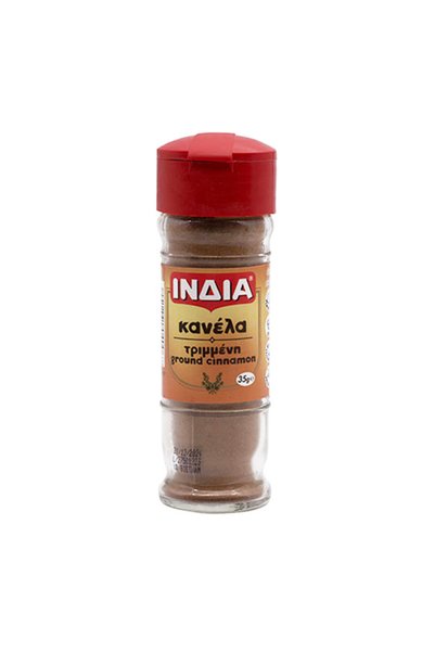 india ΙΝΔΙΑ ΚΑΝΕΛΑ ΤΡΙΜΜΕΝΗ 35gr. - (ΓΥΑΛΙΝΟ ΒΑΖΟ)