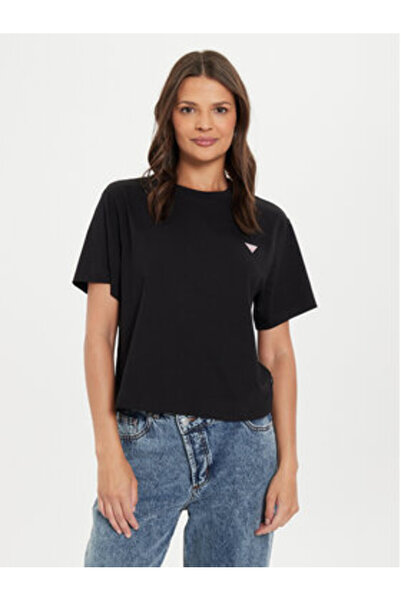 Guess Jeans Guess_jeans Tricou de damă Negru W4YI05K8HM0