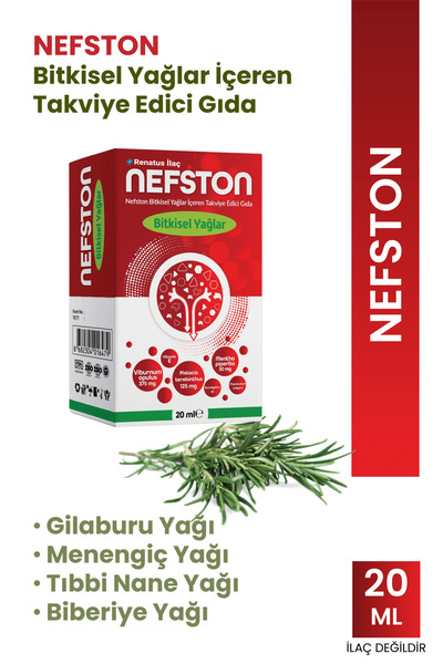 Renatus İlaç Nefston Bitkisel Yağlar İçeren Takviye Edici Gıda - 20 ml
