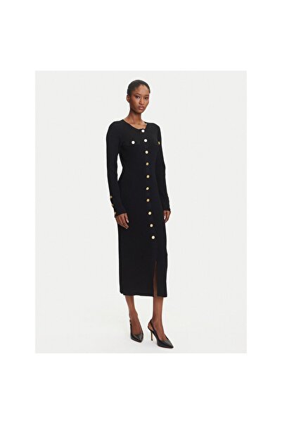 Karl Lagerfeld Rochie tricotată de damă A3W13038 Negru