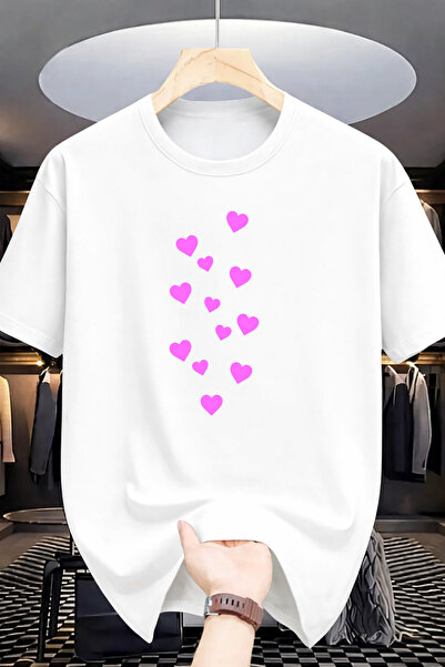 Pink Sky Premium Oversize T-Shirt 100% Cotton Unisex Comfortable Fit Trending...