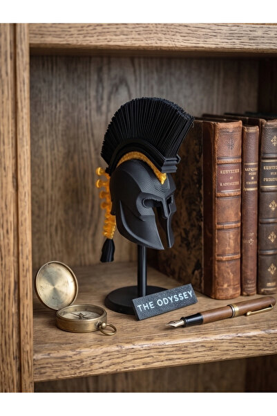 Nokta Lab Agamemnon Mini Kask Dekoratif Büst - Agamemnon miniHelmet "The Odys...