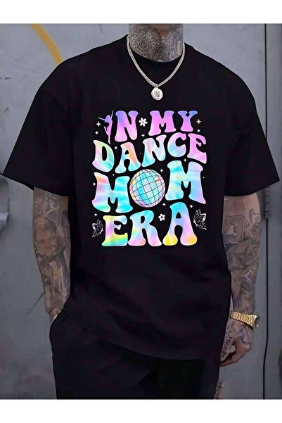 LİNA06 تي شيرت Groovy In My Mom Era Dance Lover Tie Dye Funny للنساء والرجال ...