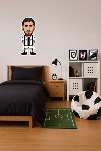Beşiktaş Duvar Sticker Orkun Kökçü 45 cm - Lisanslı Orijinal