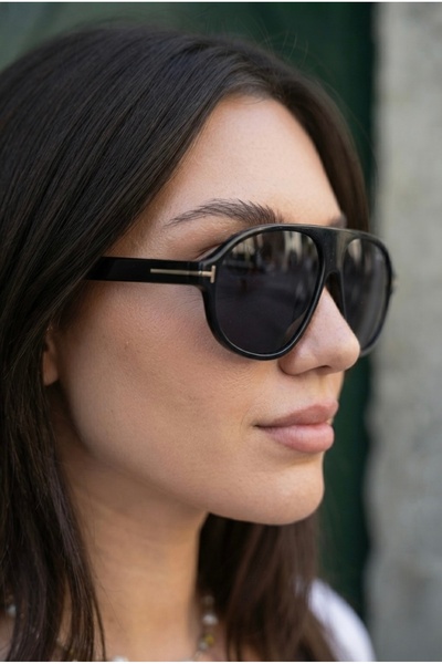 Eyesofia نظارات شمسية بيبي فورد فينتاج سوداء للجنسين خفيفة للغاية مع فلتر Uv400
