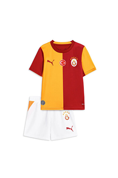 Puma Galatasaray 26/27 Kids' Home Patched Jersey Set