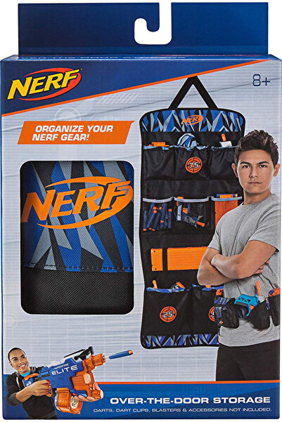 Hasbro Nerf Elite Στόχος και Θήκη Αποθήκευσης Βελών για Πόρτα (JW000172)