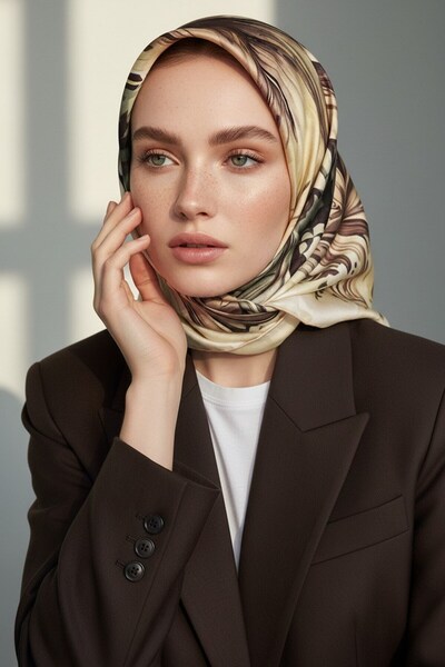 Vissona Twill İpek Eşarp