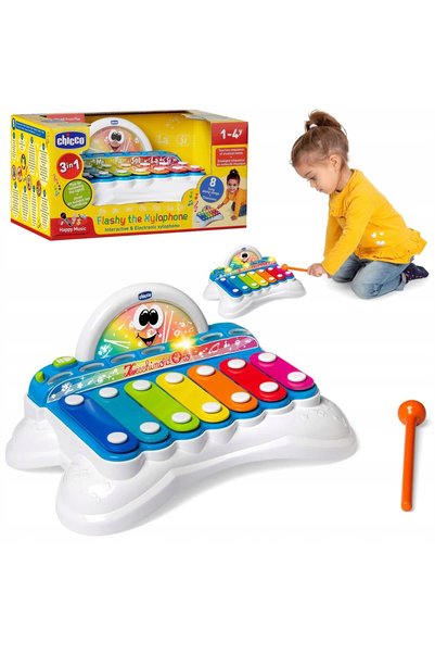 Chicco Xilofon muzical, instrument, cinele, 3-în-1 00009819100000