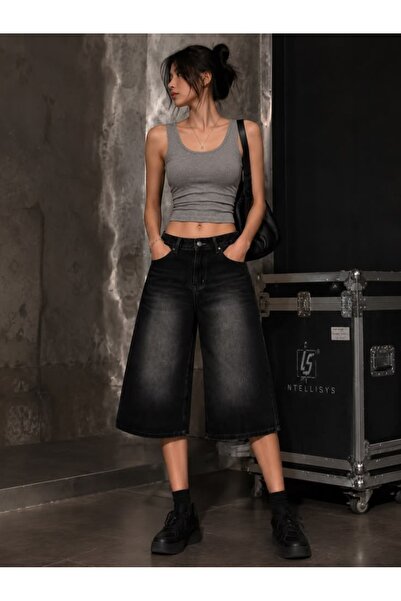 DENOKMODA Y2K YIKAMALI JEAN ŞORT BERMUDA/ŞORTOLON