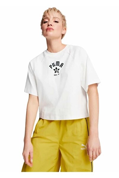 Puma Classics Relaxed T-Shirt 626808 02 – White - s
