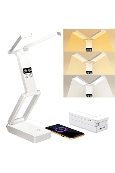 AEWOYAD Lampă de birou LED portabilă multifuncțională, cu funcție de baterie ...