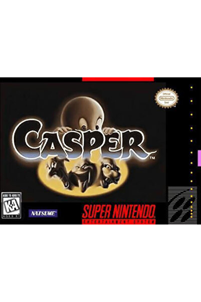 Nintendo Κάσπερ Παιχνίδι SNES (Μεταχειρισμένο)