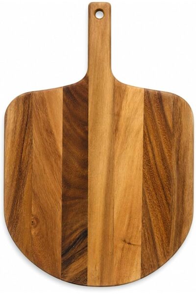 Blackstone Walnut Wood Pizza Paddle Board with Handle 46 × 30 cm for Cheese, ...