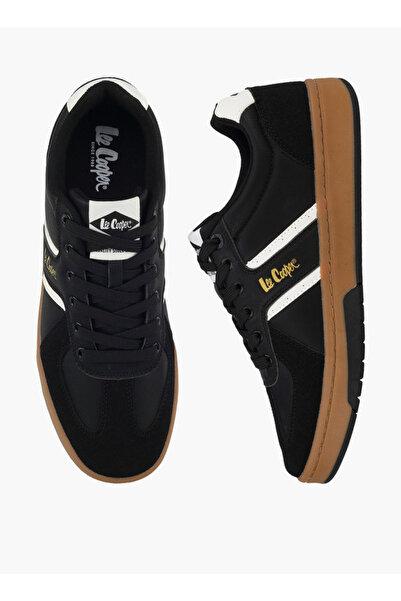 Lee Cooper Men Logo Print Lace-Up Sneakers