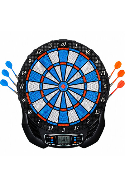 LeanToys 25 de jocuri 176 de variații Joc electronic de darts cu ecran LCD Jo...
