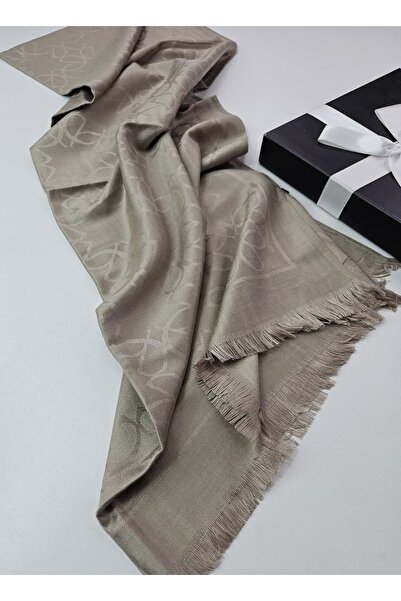 tomrisboutique Jacquard Soft Cashmere Silk Shawl 4 Seasons Double-Sided Clove...
