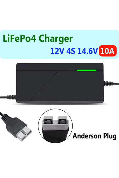 Choice3 EU Plug 14.6V 10A Anderson Lifepo4 Charger 12V 4S 14.6V 10A With Alli...