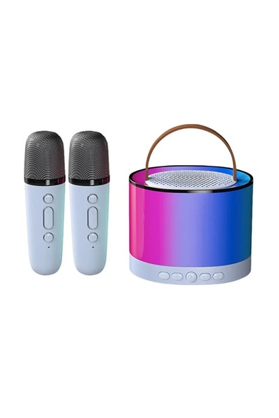 choice2 Blue 2 MIC K52 Wireless Bluetooth Speaker Multifunction with 2 Microp...