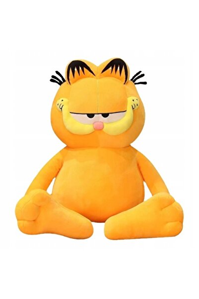 Toys Pernă de pluș mare Garfield, jucărie de pluș pentru îmbrățișat, suport p...